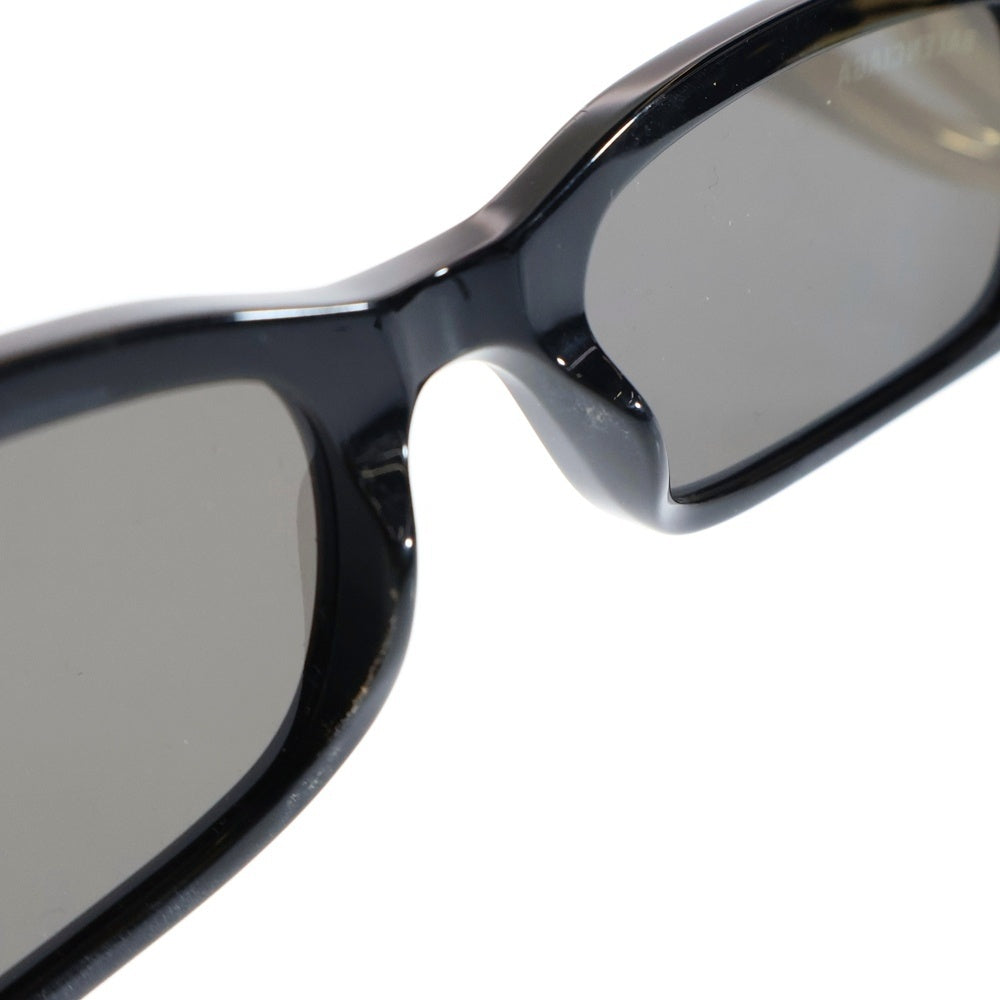 BALENCIAGA(バレンシアガ) Dynasty Rectangle BB0096S-001 ブラックアセテートフレーム ゴールド調金具 サングラス アイウェア ブラック