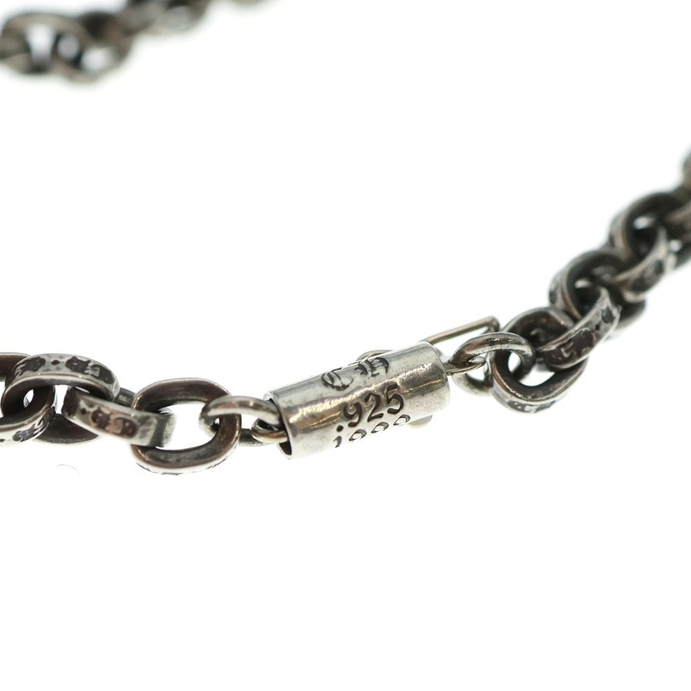 CHROME HEARTS(クロムハーツ) PPR CHN SML CH CRS ペーパーチェーンスモールCHクロス ネックレス シルバー