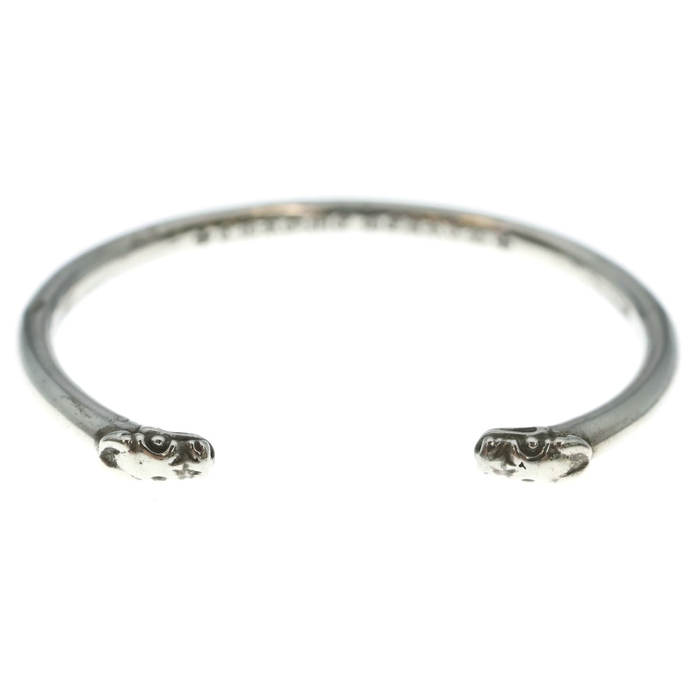 CHROME HEARTS(クロムハーツ) BANGLE DOUBLE DOG ダブルドッグ バングル ブレスレット シルバー BCA125