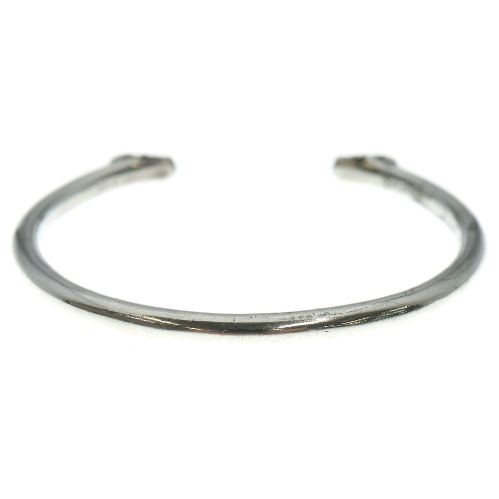 CHROME HEARTS(クロムハーツ) BANGLE DOUBLE DOG ダブルドッグ バングル ブレスレット シルバー BCA125