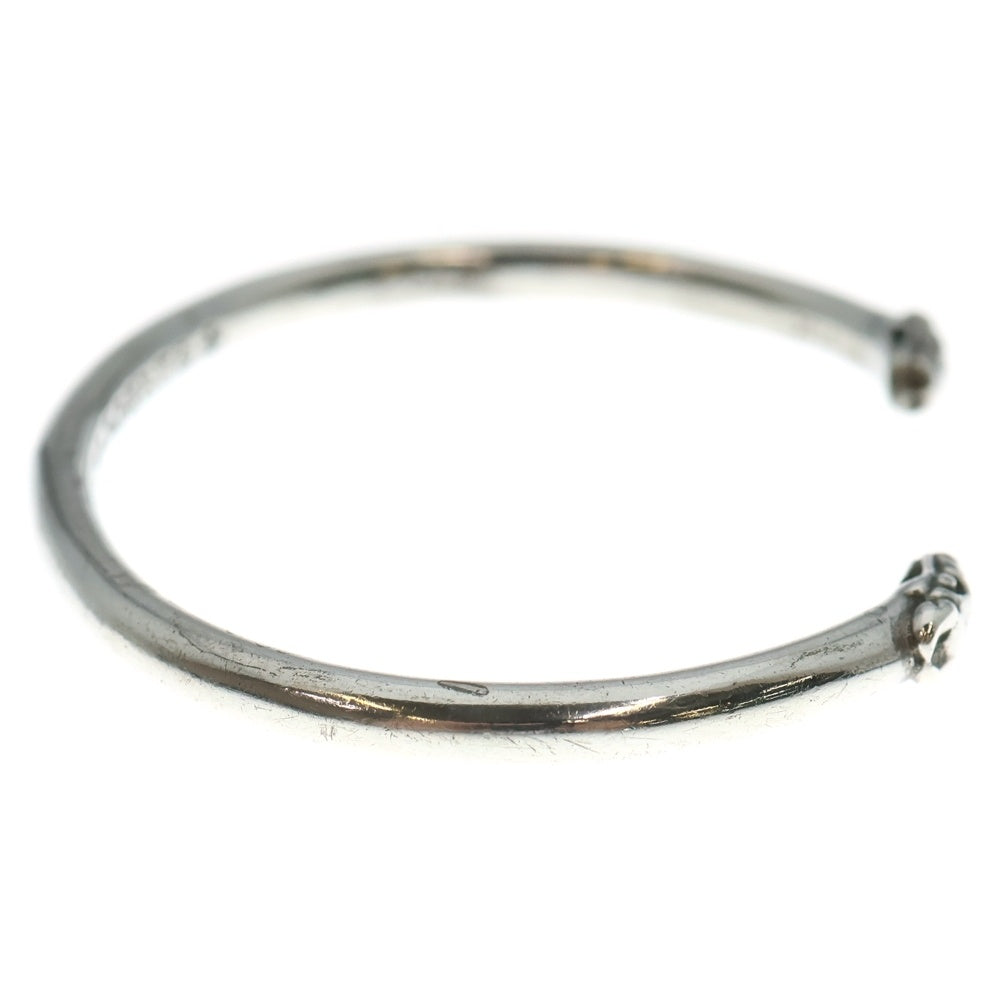 CHROME HEARTS(クロムハーツ) BANGLE DOUBLE DOG ダブルドッグ バングル ブレスレット シルバー BCA125