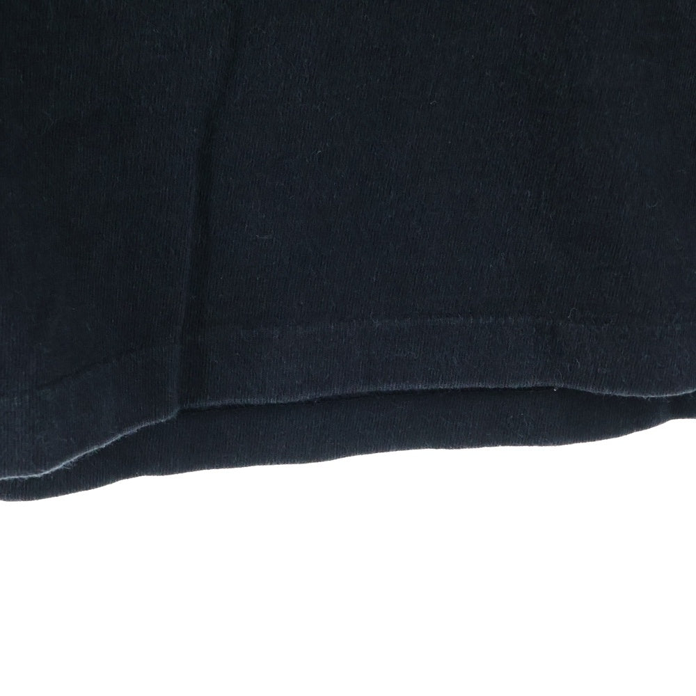 WACKO MARIA(ワコマリア) WASHED HEAVY WEIGHT CREW NECK T-SHIRT (TYPE-1) フロントプリント クルーネック半袖Tシャツ カットソー ブラック