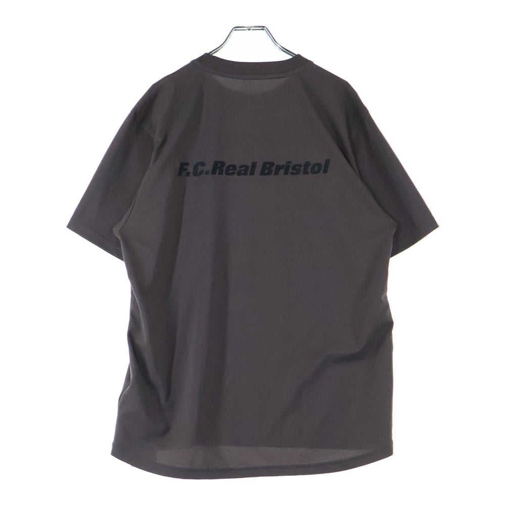 F.C.R.B./F.C.Real Bristol/FCRB(エフシーアールビー/エフシーレアルブリストル) AUTHENTIC LOGO S/S TEAM TOP FCRB-250022 オーセンティック ロゴクルーネック半袖Tシャツ グレー