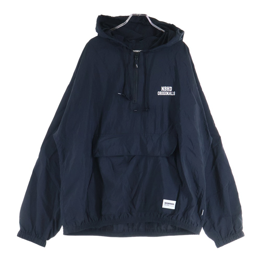 NEIGHBORHOOD(ネイバーフッド) ANORAK JACKET 251TSNH-JKM03 アノラック ナイロンジャケット ブラック