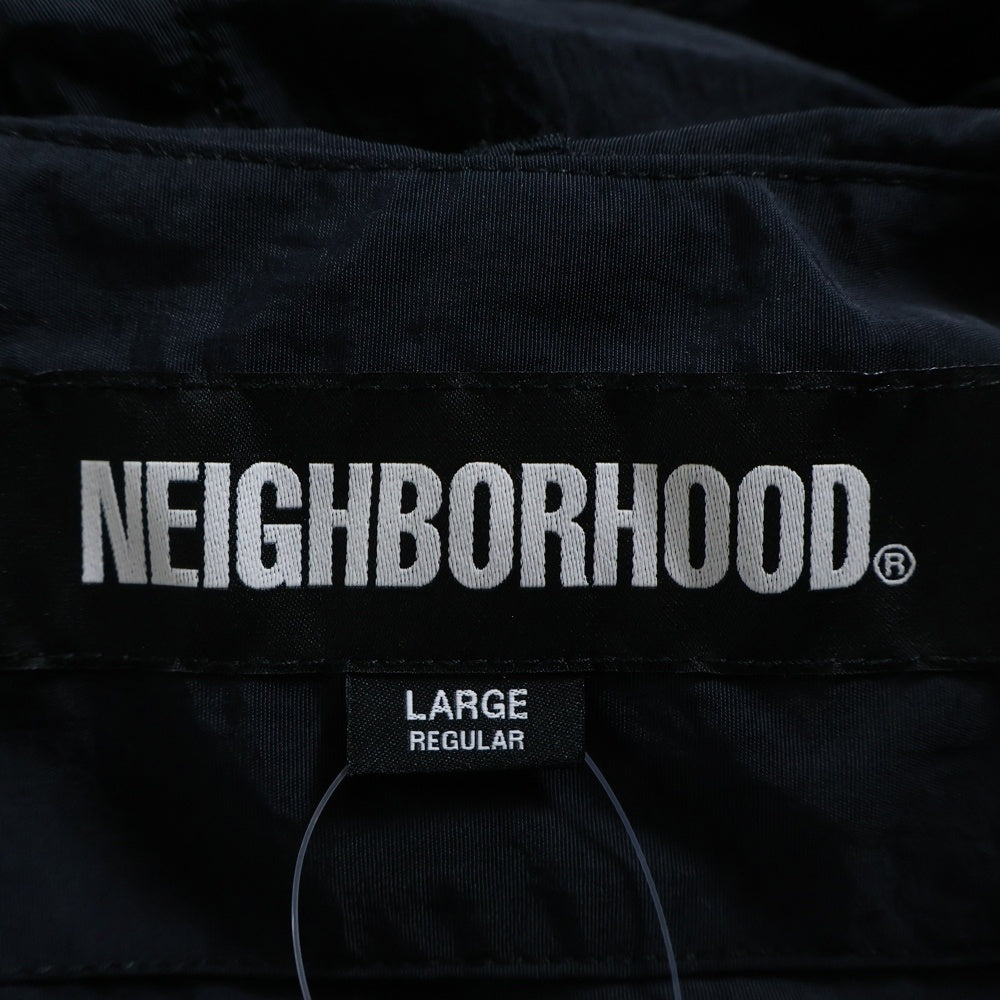 NEIGHBORHOOD(ネイバーフッド) ANORAK JACKET 251TSNH-JKM03 アノラック ナイロンジャケット ブラック