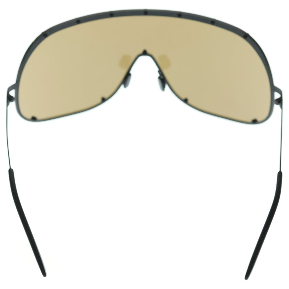 Rick Owens(リックオウエンス) SHIELD SUNGLASSES MASK マスクシールド サングラス ブラック/ブラウン