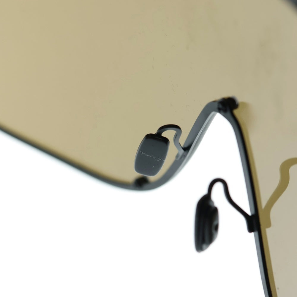 Rick Owens(リックオウエンス) SHIELD SUNGLASSES MASK マスクシールド サングラス ブラック/ブラウン