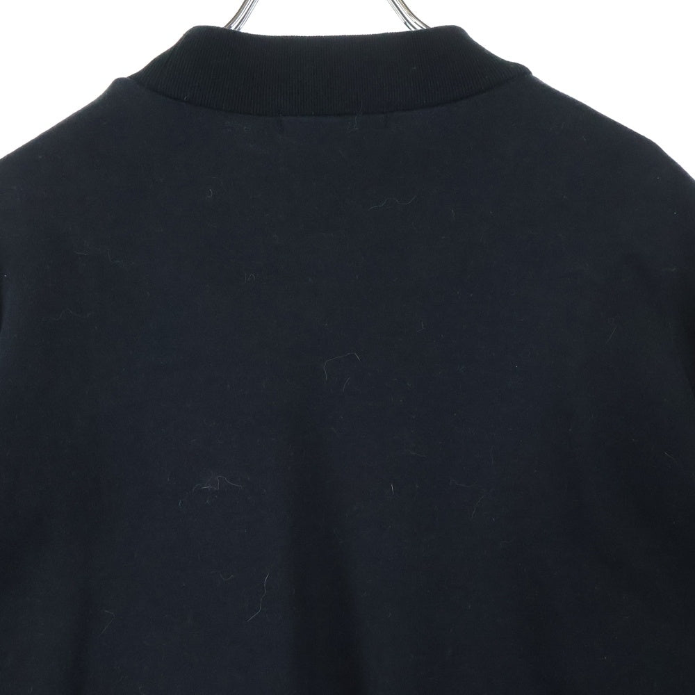 COMME des GARCONS HOMME(コムデギャルソンオム) ポケット モックネックネックスウェットトレーナー ブラック HL-T002