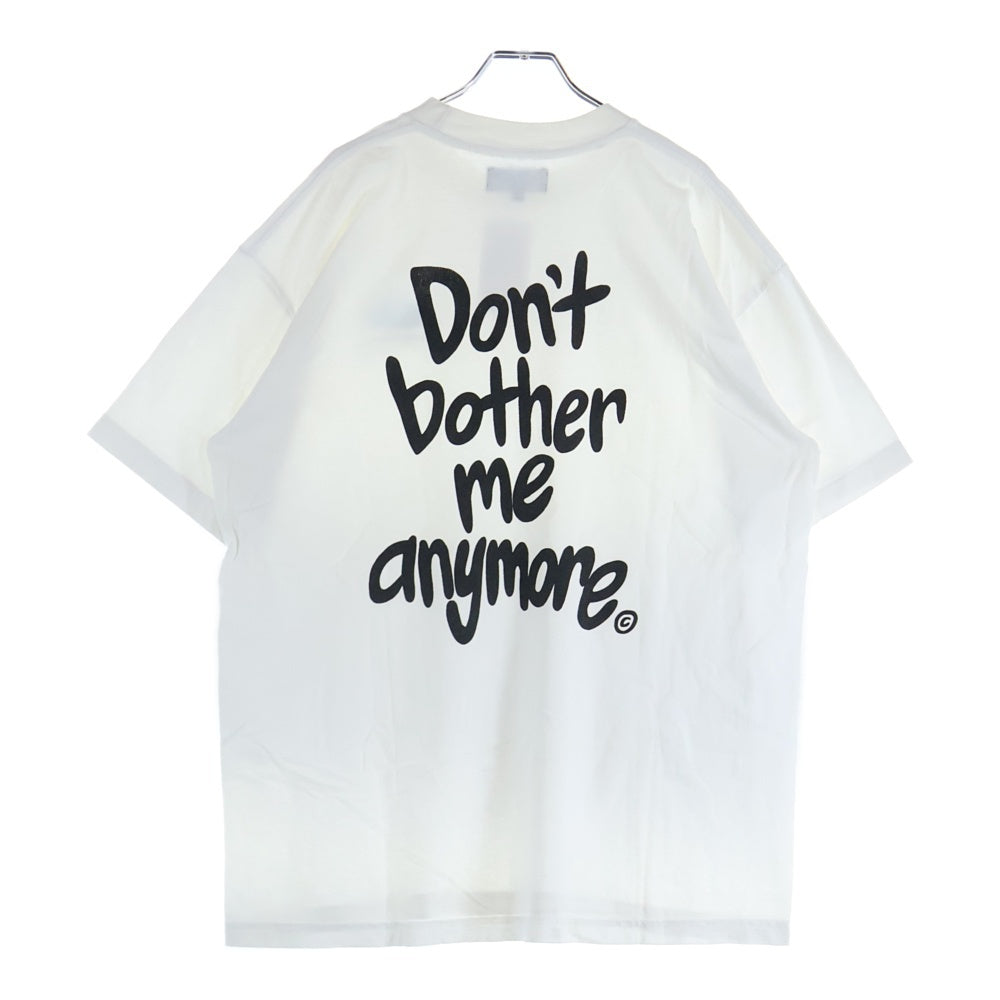 WASTED YOUTH(ウェイステッドユース) ×RARE PANTHER ロゴプリント半袖Tシャツ カットソー ホワイト