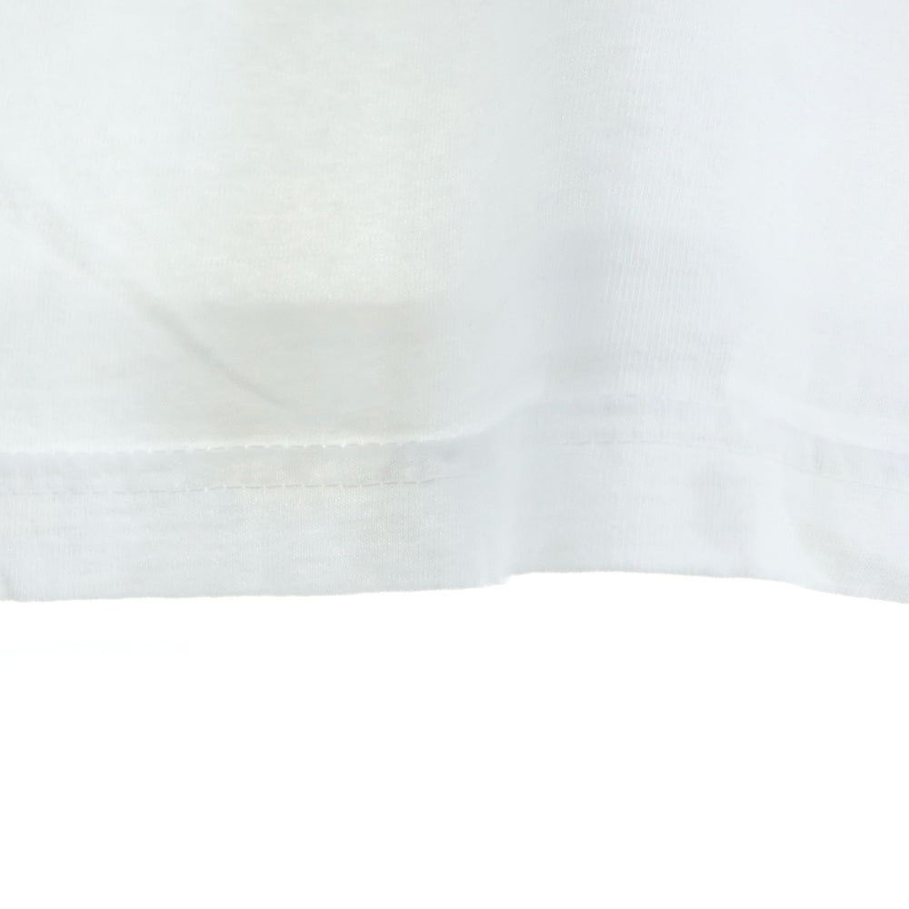 WASTED YOUTH(ウェイステッドユース) ×RARE PANTHER ロゴプリント半袖Tシャツ カットソー ホワイト