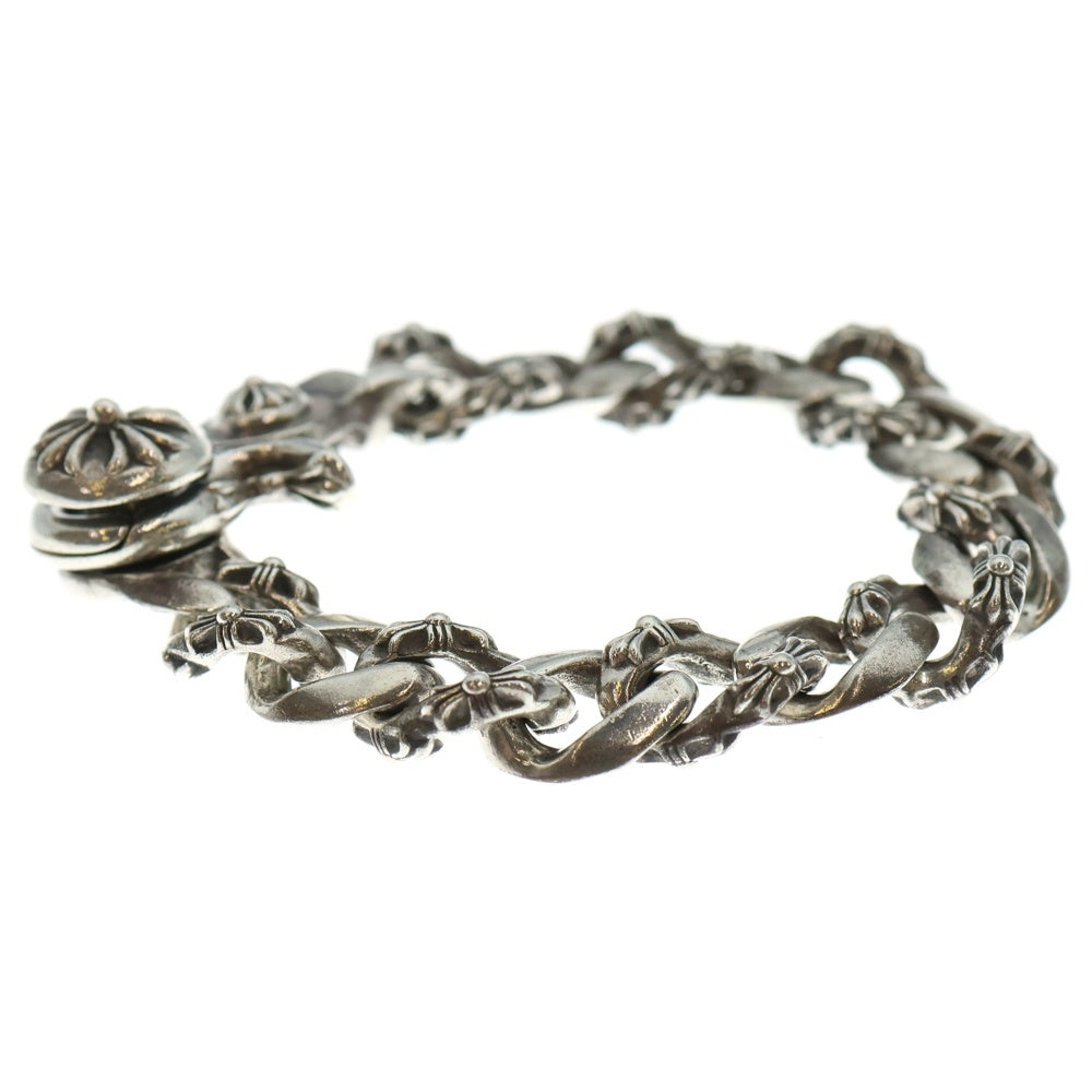 CHROME HEARTS(クロムハーツ) FNCY CHN LNK ファンシーリンククリップブレスレット 15リンク シルバー BCA145