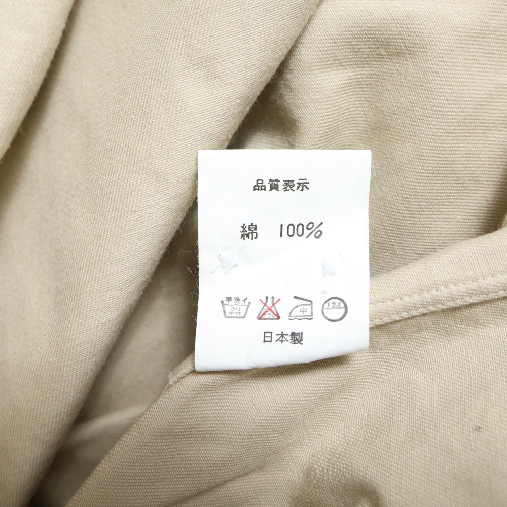 A BATHING APE(アベイシングエイプ) ONE POINT OXFORD LS SHIRT ワンポイント オックスフォード ロングスリーブ長袖シャツ ベージュ