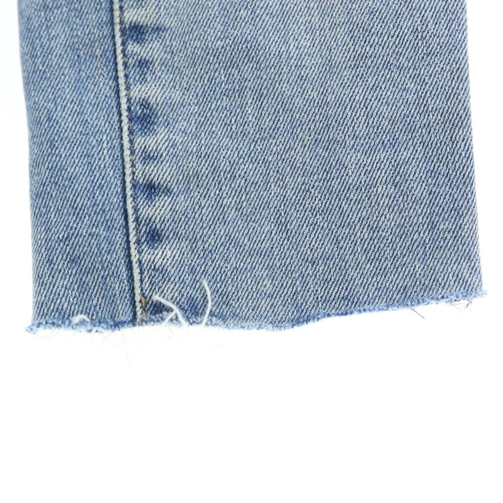 SAINT LAURENT PARIS(サンローランパリ) 16SS ダメージ加工 ニークラッシュデニムパンツ レディース 412203 Y477K インディゴ