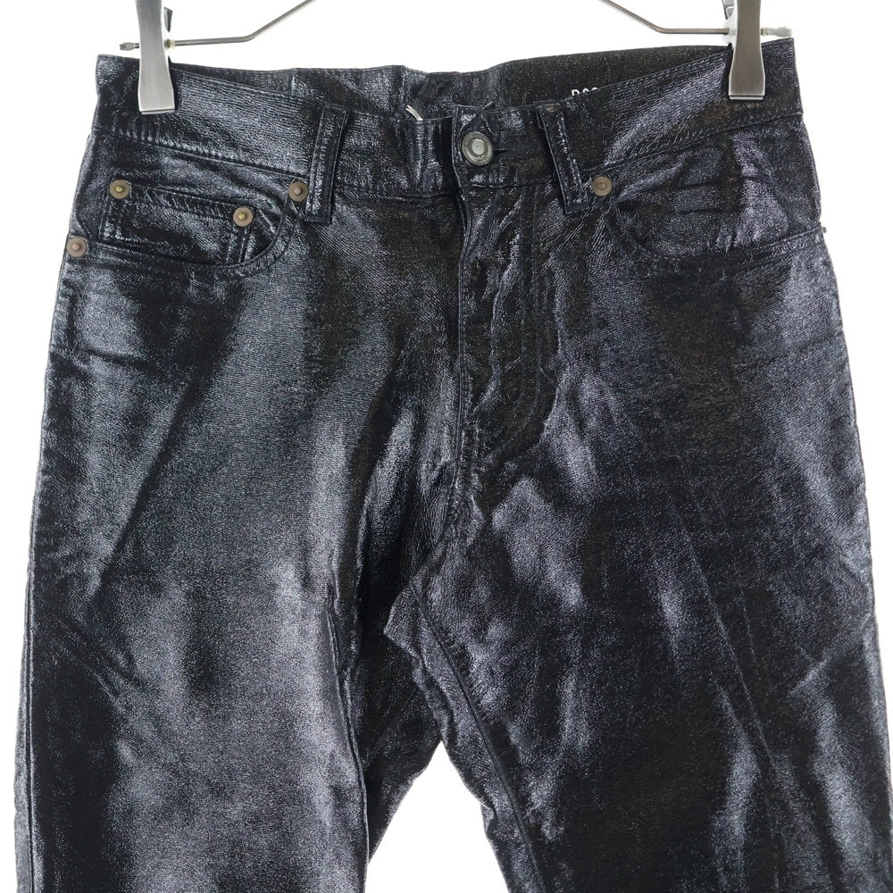 SAINT LAURENT PARIS(サンローランパリ) フェイクレザー スキニーパンツ レディース 344120 YM62R ブラック