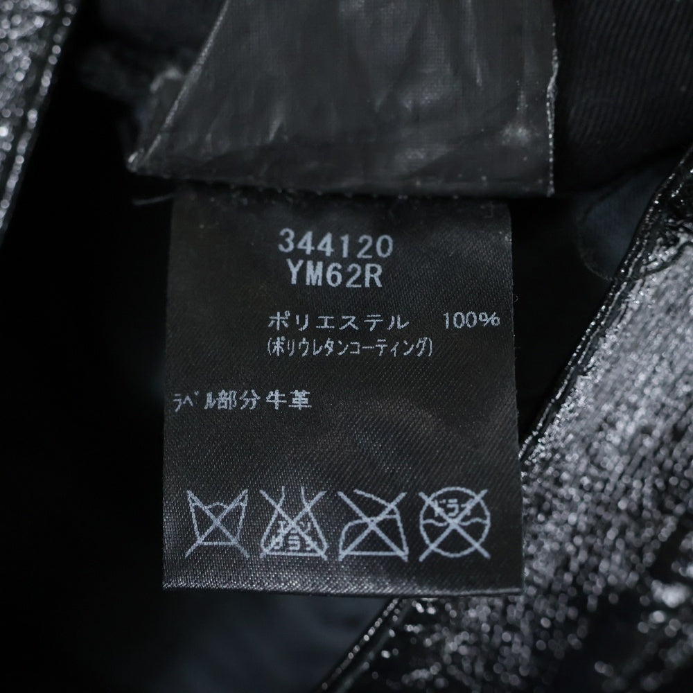 SAINT LAURENT PARIS(サンローランパリ) フェイクレザー スキニーパンツ レディース 344120 YM62R ブラック