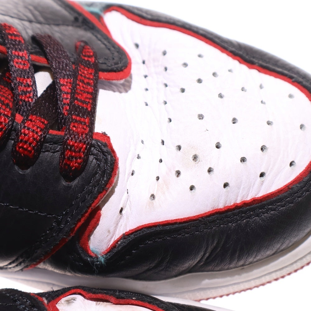 NIKE(ナイキ) AIR JORDAN1 HIGH OG BLOOD LINE 555088-062 エアジョーダン1 ハイカットスニーカー ブラッドライン ブラック/レッド US10/28cm