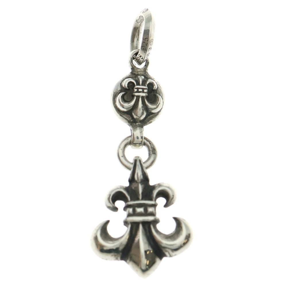 CHROME HEARTS(クロムハーツ) 1BALL BS FLEUR 1ボールBSフレアチャーム ペンダントトップ シルバー BCA198