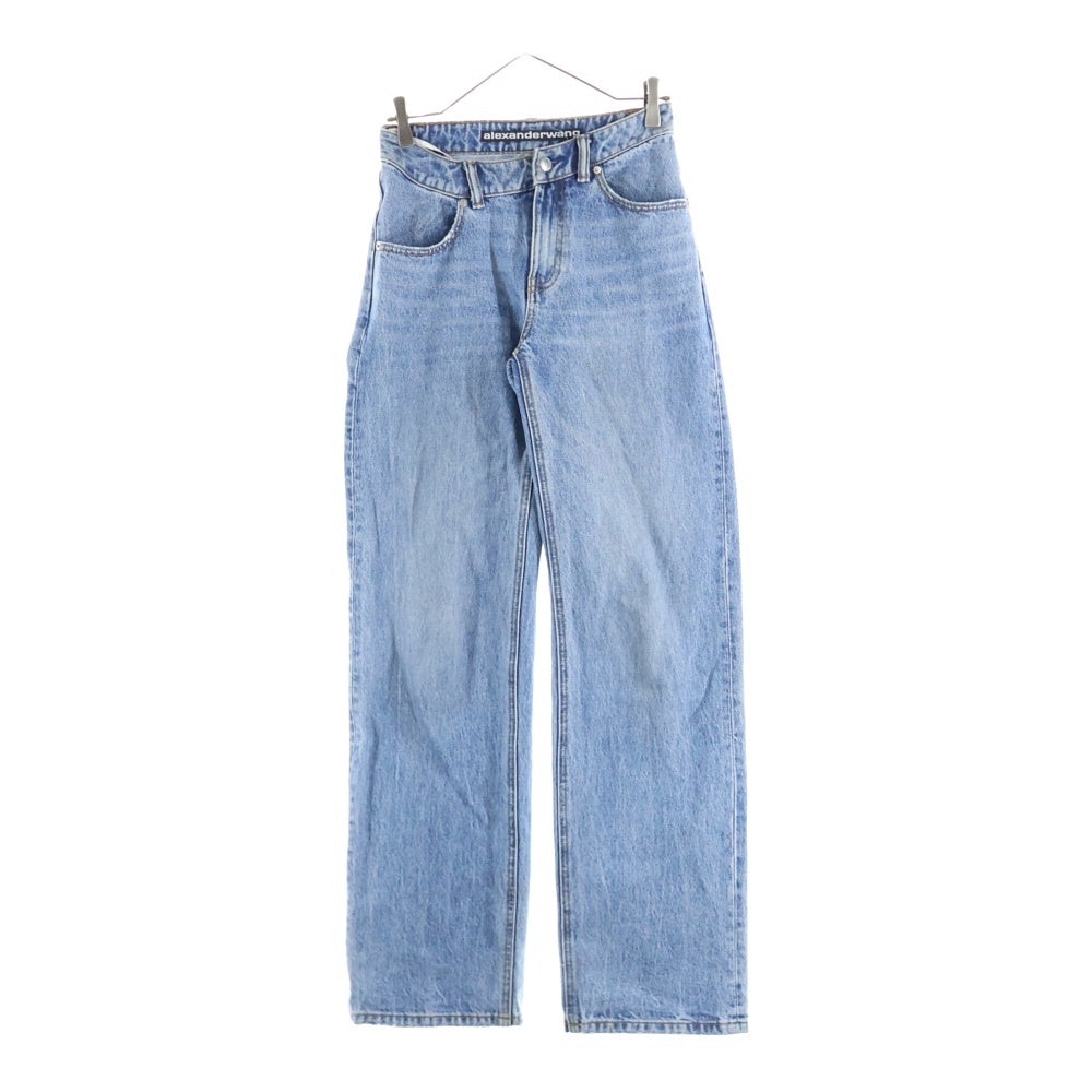 ALEXANDER WANG(アレキサンダーワン) Vintage Light Indigo Denim 4DC2234548 ヴィンテージ デニムパンツ インディゴ レディース