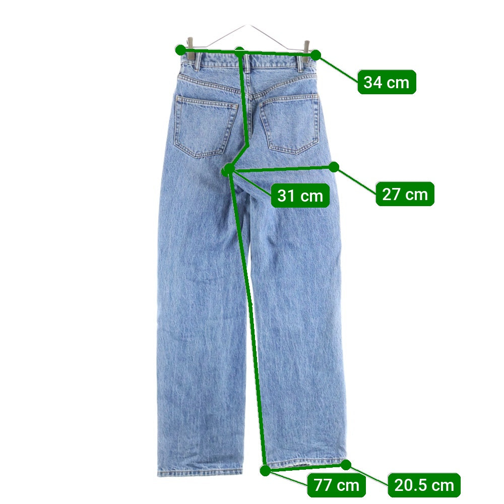 ALEXANDER WANG(アレキサンダーワン) Vintage Light Indigo Denim 4DC2234548 ヴィンテージ デニムパンツ インディゴ レディース