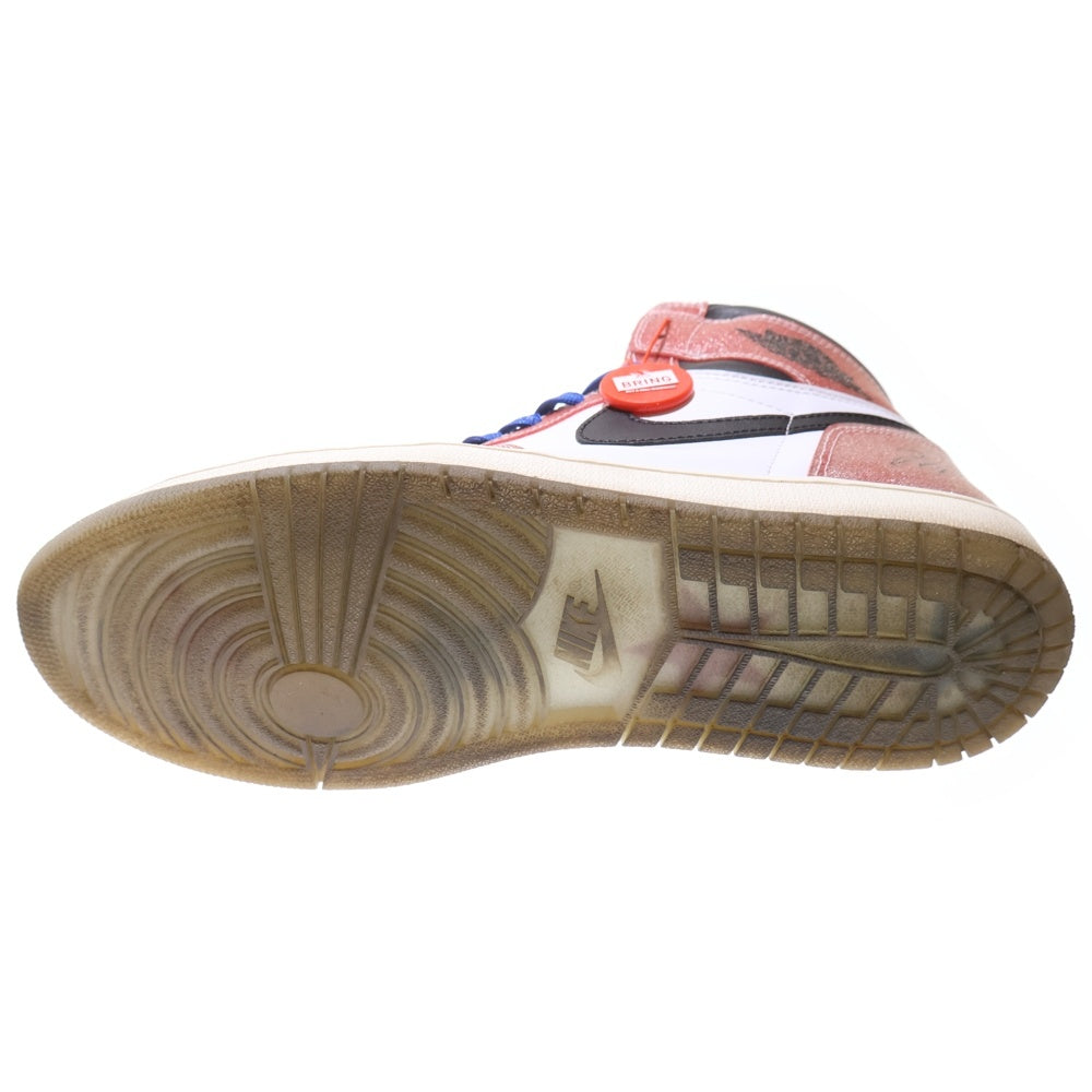 NIKE(ナイキ) ×Trophy Room AIR JORDAN1 RETRO HIGH OG SP DA2728-100 トロフィールーム エアジョーダン1 ハイカットスニーカー ホワイト/レッド/ブラック US11/29.0cm