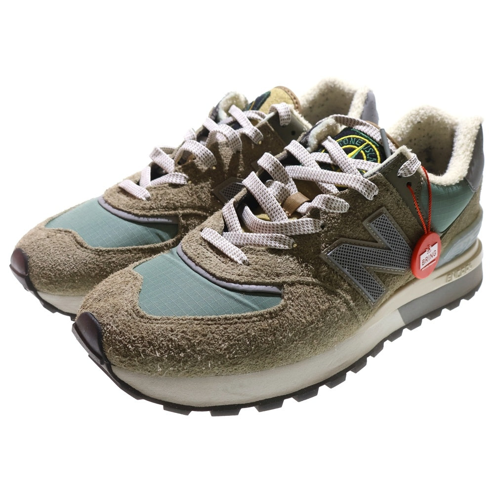 New Balance(ニューバランス) × Stone Island U574LGST 574 Legacy Green ストーンアイランド レガシー ローカット スニーカー グリーン