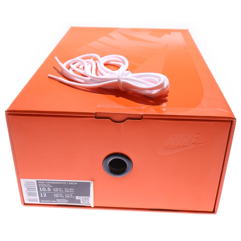 NIKE(ナイキ) ×sacai VAPOR WAFFLE WHITE GUM DD1875-100 サカイ ヴェイパーワッフル ホワイトガム ローカットスニーカー US10.5/28.5cm
