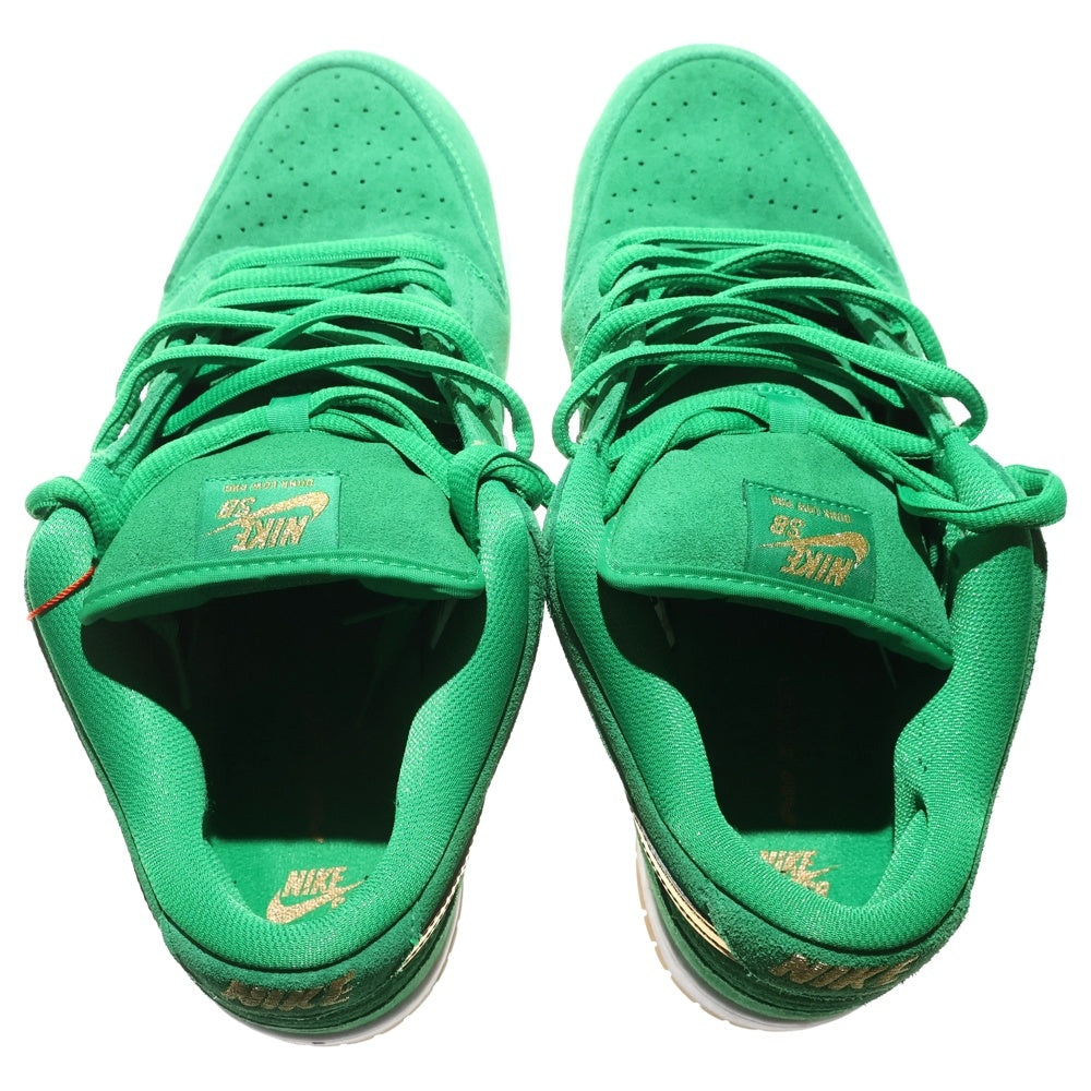 NIKE SB(ナイキエスビー) DUNK LOW PRO St. Patrick's Day BQ6817-303 ダンク セントパトリックデー ローカットスニーカー グリーン US10.5/28.5cm