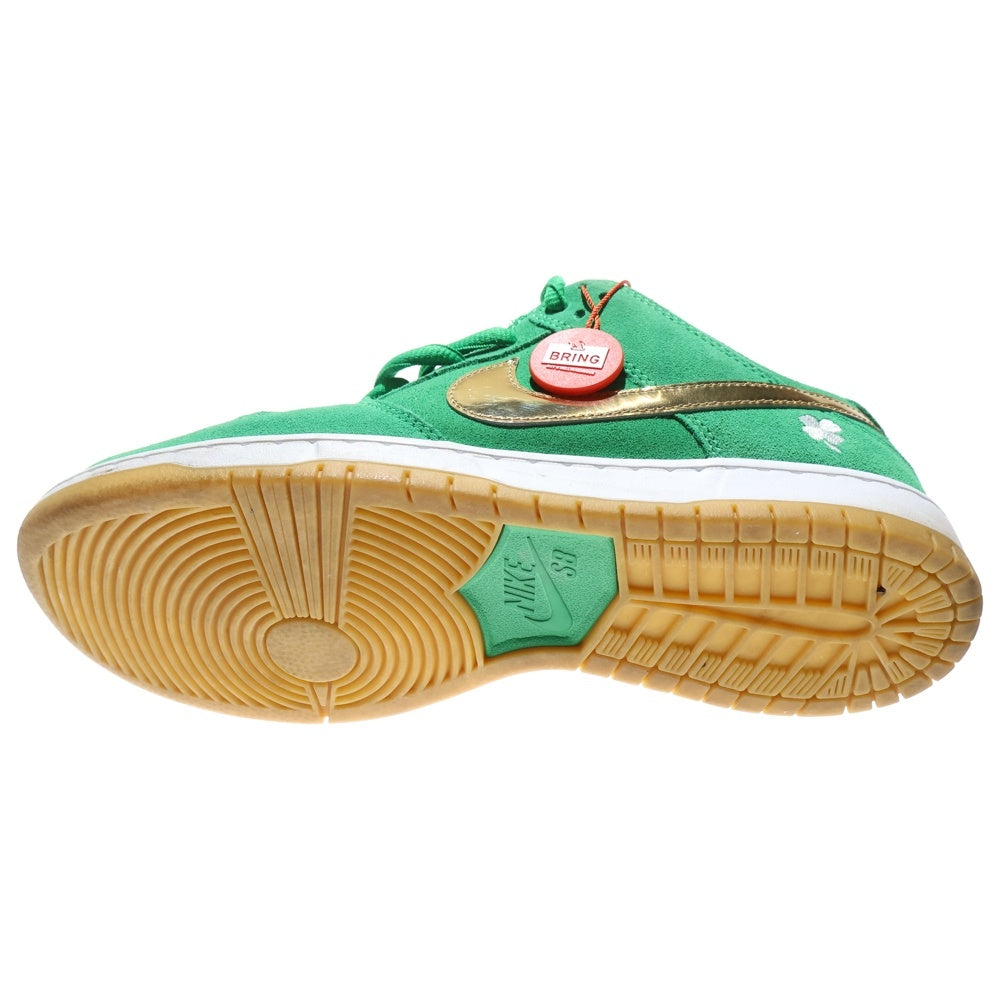 NIKE SB(ナイキエスビー) DUNK LOW PRO St. Patrick's Day BQ6817-303 ダンク セントパトリックデー ローカットスニーカー グリーン US10.5/28.5cm