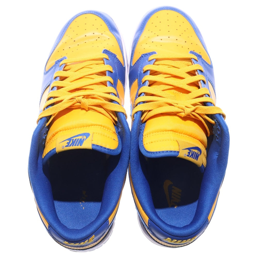 NIKE(ナイキ) DUNK LOW RETRO Blue Jay and University Gold DD1391-402 ダンク レトロ ブルージェイアンドユニバーシティーゴールド ローカットスニーカー US10.5/28.5cm