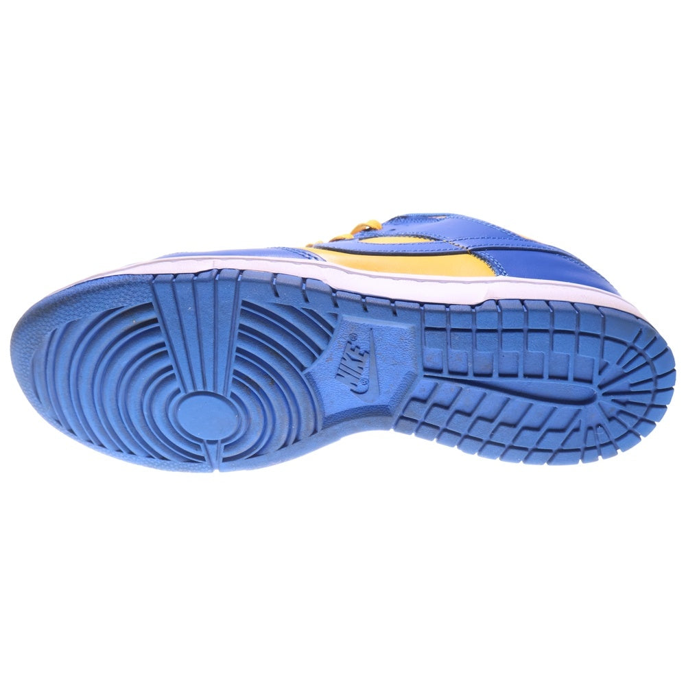 NIKE(ナイキ) DUNK LOW RETRO Blue Jay and University Gold DD1391-402 ダンク レトロ ブルージェイアンドユニバーシティーゴールド ローカットスニーカー US10.5/28.5cm