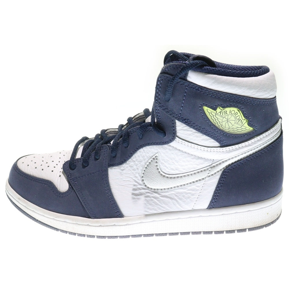 NIKE ナイキ AIR JORDAN 1 HIGH OG CO.JP MIDNIGHT NAVY 2020 DB5877-100 エアジョーダン1ハイオージー ハイカットスニーカー NIKE(ナイキ) AIR JORDAN 1 HIGH OG CO.JP MIDNIGHT NAVY 2020 DB5877