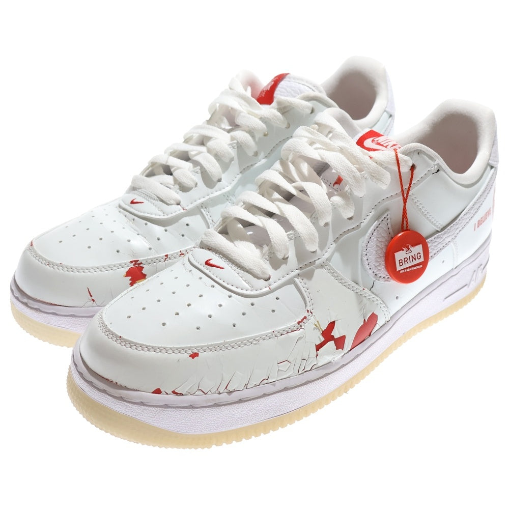 NIKE(ナイキ) AIR FORCE 1 LOW CO.JP I BELIEVE DD9941-100 達磨 エアフォース1 ロー ダルマ ローカットスニーカー ホワイト/レッド US10.5/28.5cm