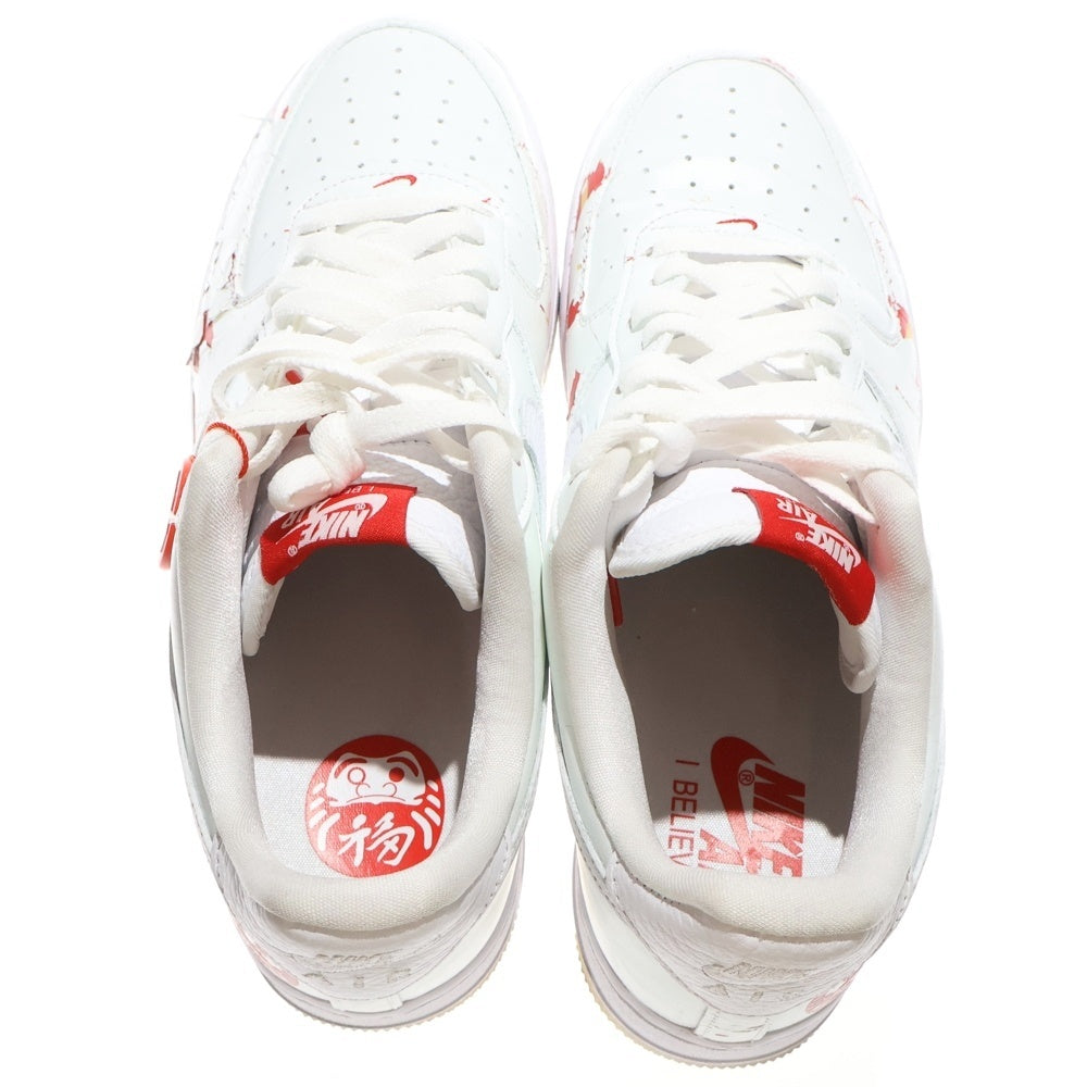 NIKE(ナイキ) AIR FORCE 1 LOW CO.JP I BELIEVE DD9941-100 達磨 エアフォース1 ロー ダルマ ローカットスニーカー ホワイト/レッド US10.5/28.5cm