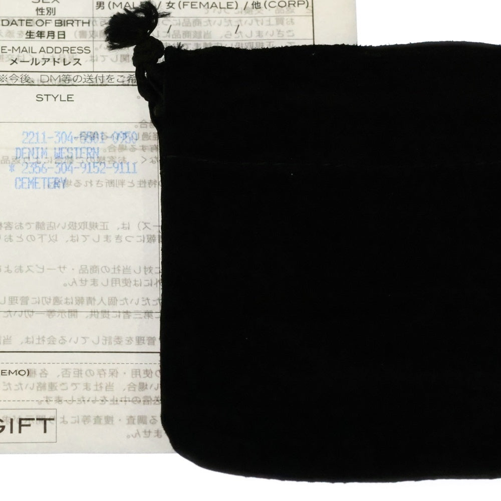 CHROME HEARTS(クロムハーツ) CEMETERY セメタリー クロスリング シルバー BCA339