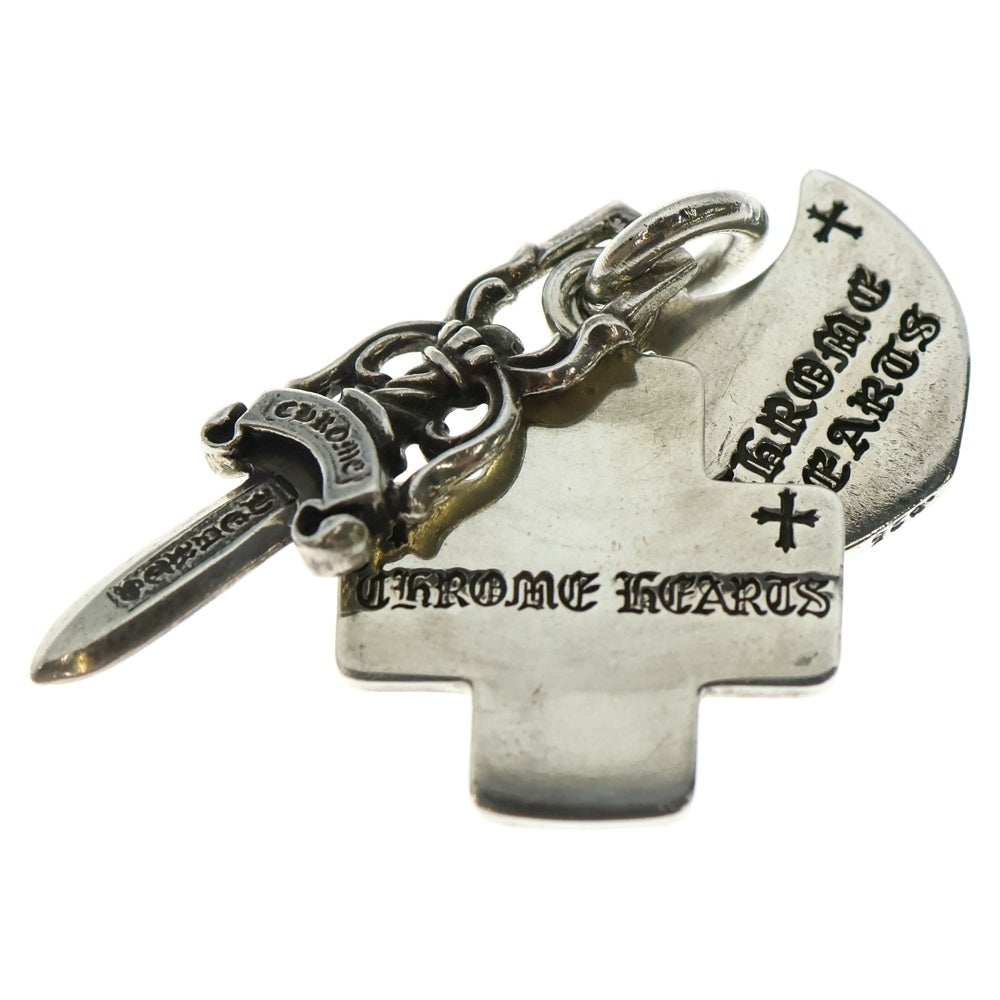 CHROME HEARTS(クロムハーツ) 3TRINKETS 3トリンケッツ ペンダントトップ シルバー BCA202
