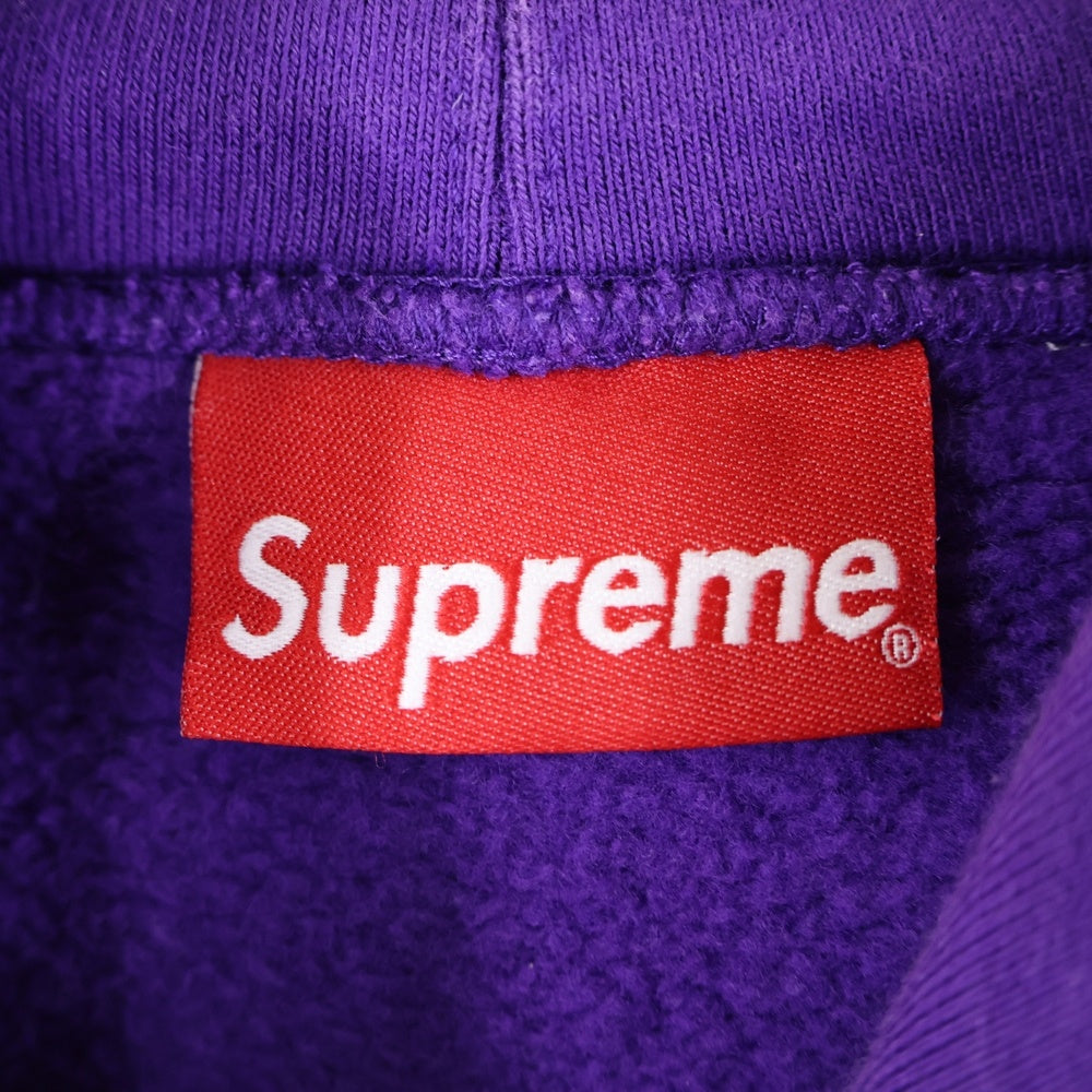 SUPREME(シュプリーム) 21AW Contrast Hooded Sweatshirt コントラスト プルオーバーパーカー フーディー パープル