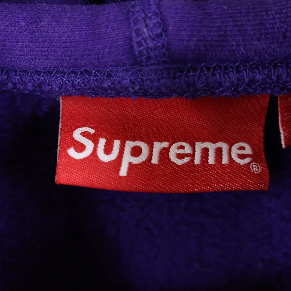 SUPREME(シュプリーム) 20AW Cross Box Logo Hooded Sweatshirt クロスボックスロゴスウェット プルオーバーパーカー パープル