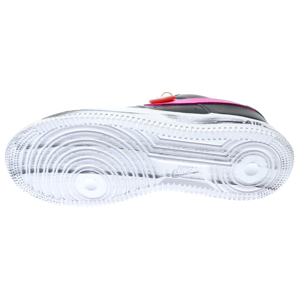 NIKE(ナイキ) ×PEACEMINUSONE AIR FORCE 1 3.0 G-DRAGON AQ3692-004 ピースマイナスワン エアフォース 1 パラノイズ ローカットスニーカー シューズ US9/27.0cm ブラック