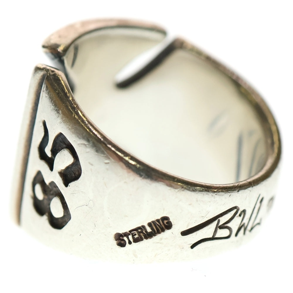 Bill Wall Leather/BWL(ビルウォールレザー) MARIBU CROSS RING SV マリブクロスリング アイアンクロス リング シルバー