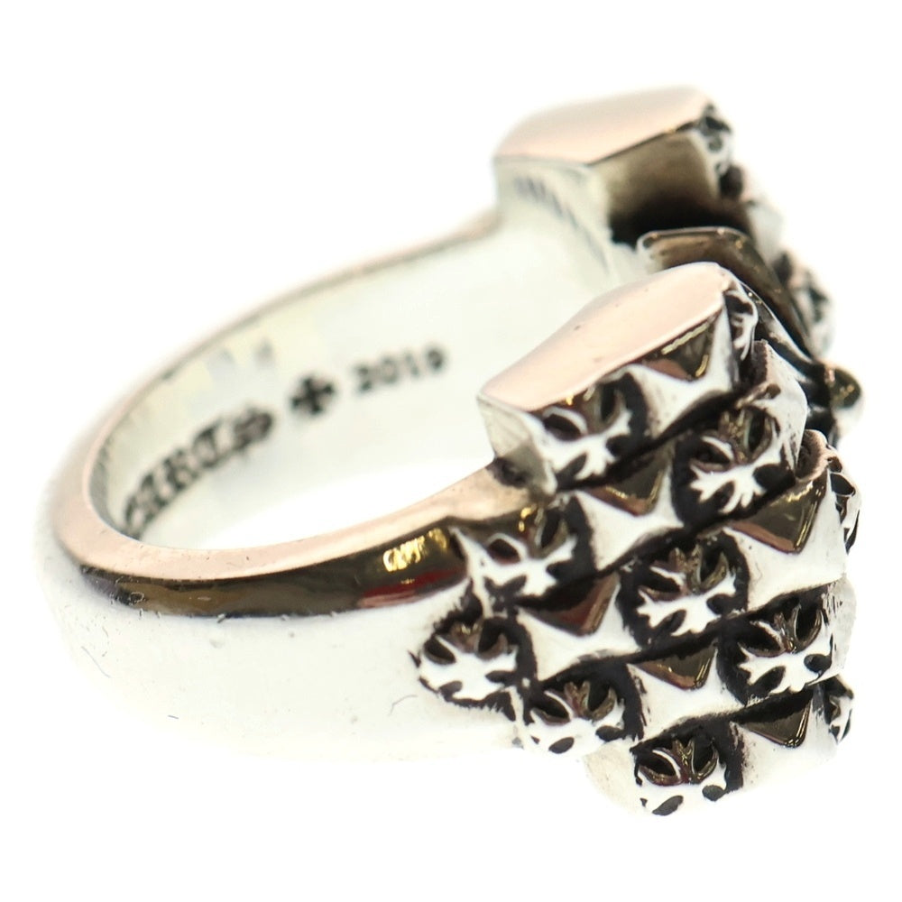 CHROME HEARTS(クロムハーツ) DECO PLUS RING デコプラス シルバーリング