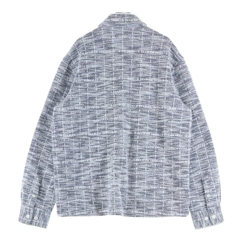 KITH(キス) long sleeve shirt 25-050-060-0000-2-0 ロングスリーブ 長袖シャツ ホワイト/ブラック
