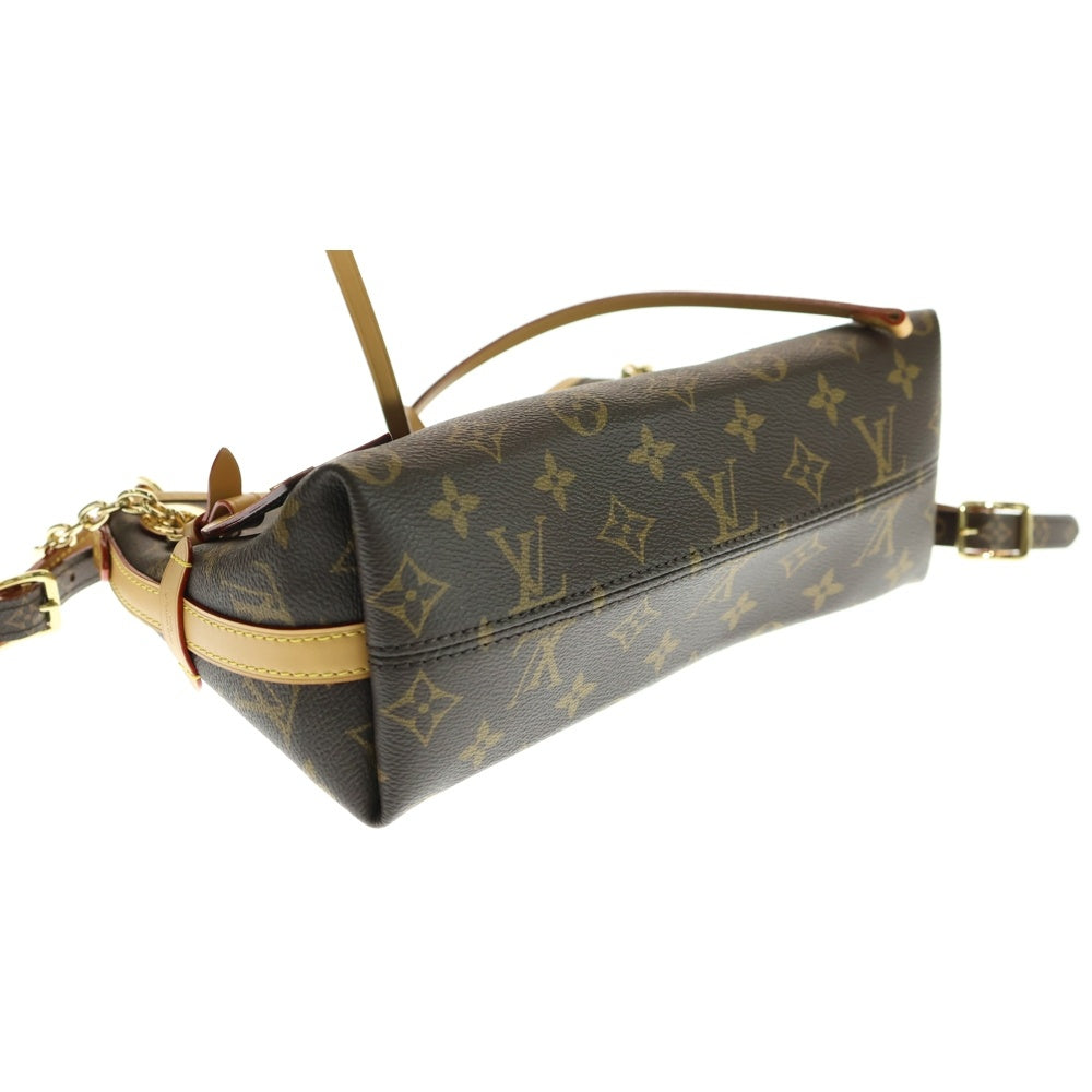 LOUIS VUITTON(ルイヴィトン) キャリーオールBB M13014 モノグラム ショルダーバッグ ゴールド金具 ブラウン