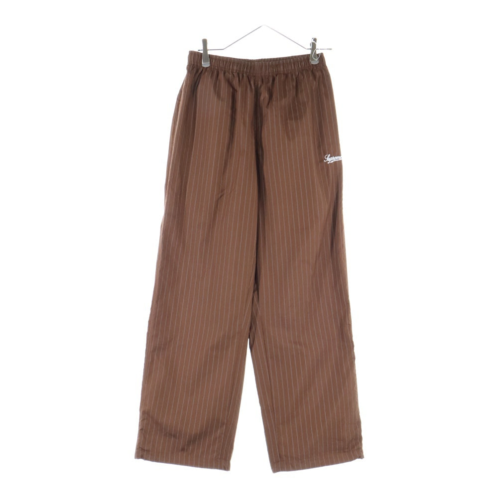 SUPREME(シュプリーム) 24AW Reflective Pinstripe Track Pant リフレクティブピンストライプトラックパンツ