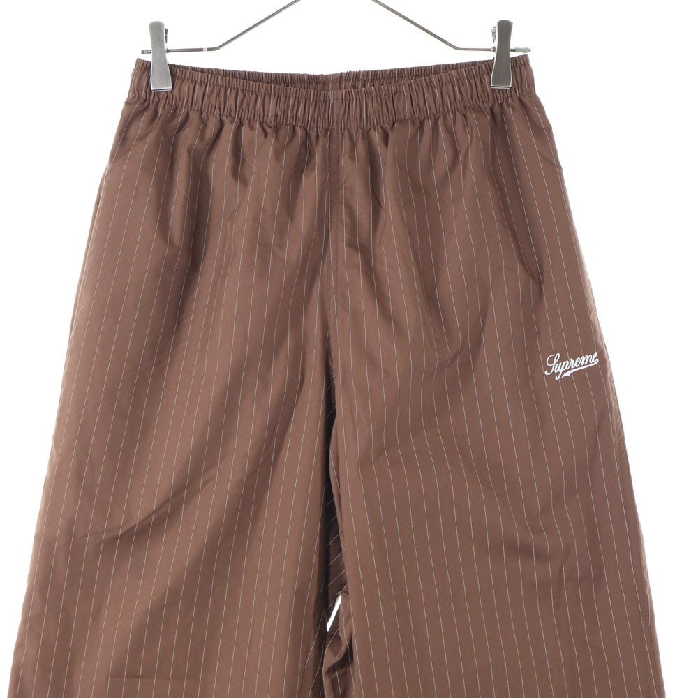 SUPREME(シュプリーム) 24AW Reflective Pinstripe Track Pant リフレクティブピンストライプトラックパンツ