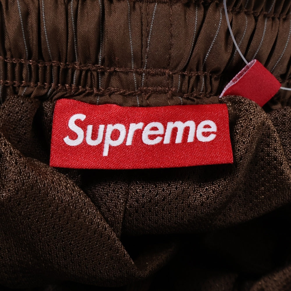 SUPREME(シュプリーム) 24AW Reflective Pinstripe Track Pant リフレクティブピンストライプトラックパンツ