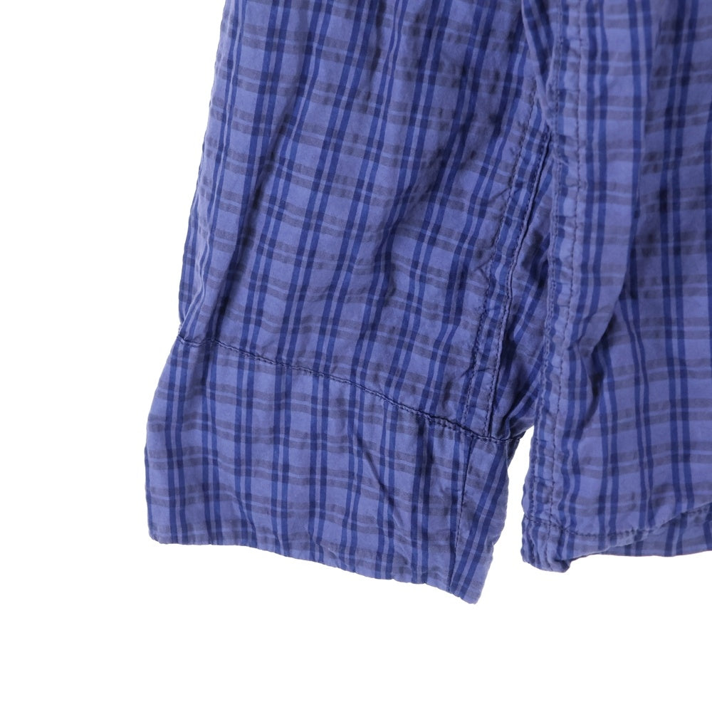 OUR LEGACY(アワーレガシー) BOX SHIRT ボックスチェックシャツ ネイビー M2252BK