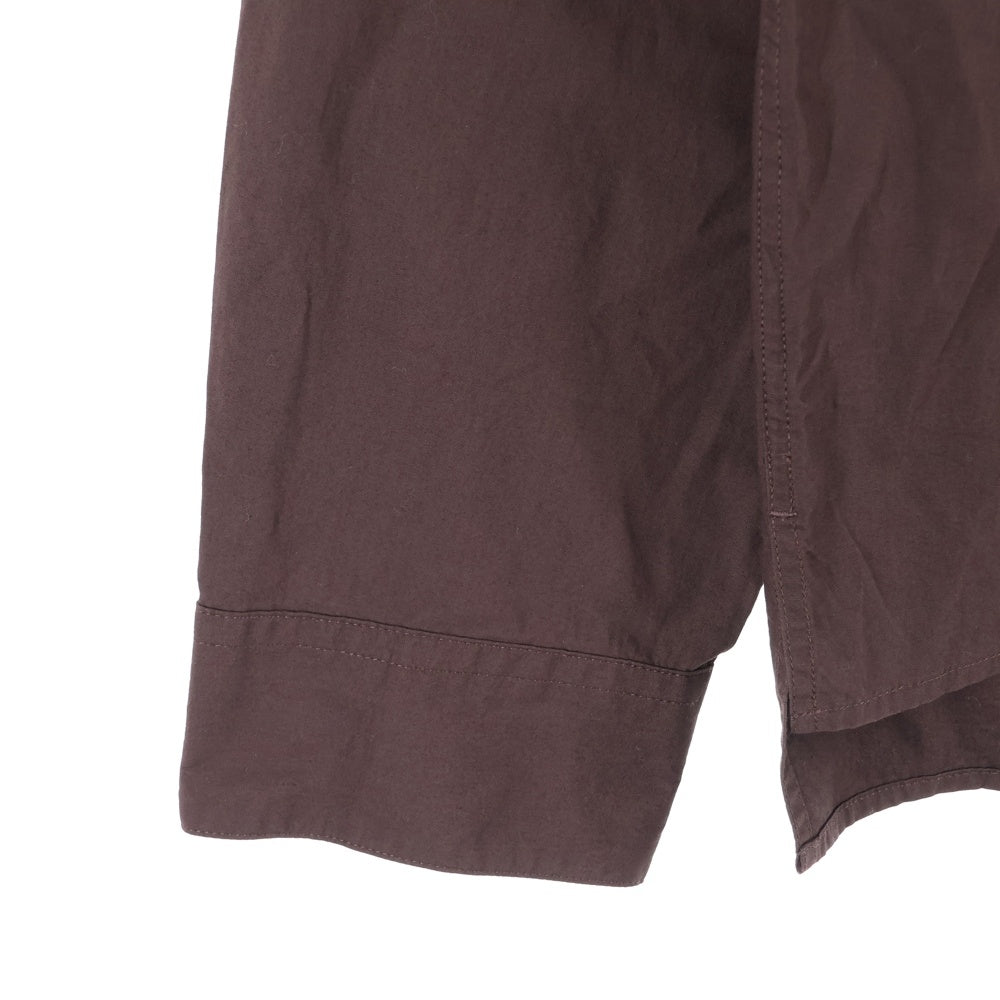 OUR LEGACY(アワーレガシー) DUO SHIRT Hefty Brown Coarse Poplin 長袖シャツ ブラウン M2252DH