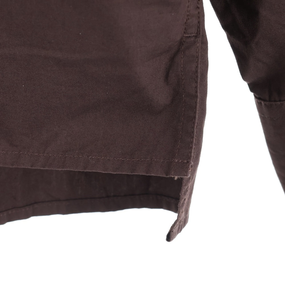 OUR LEGACY(アワーレガシー) DUO SHIRT Hefty Brown Coarse Poplin 長袖シャツ ブラウン M2252DH