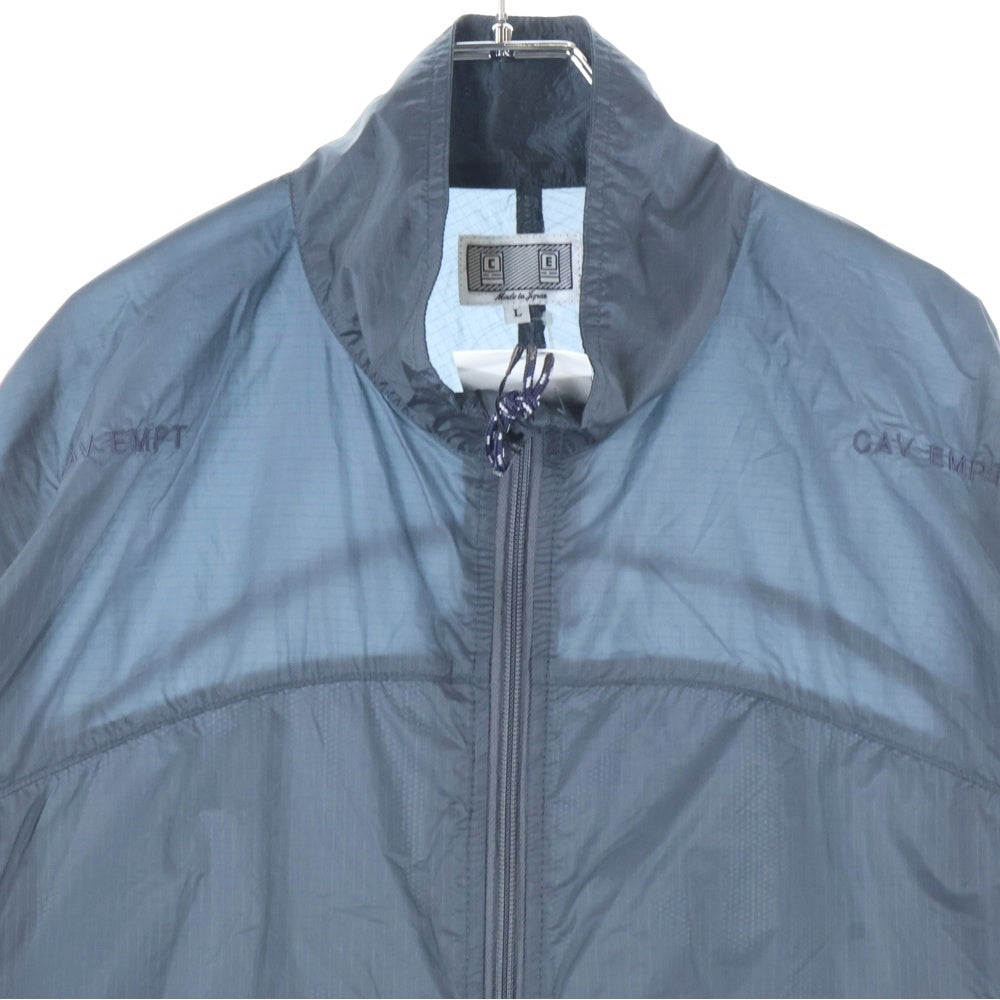 C.E(シーイー) LIGHT RIP STOP NYLON BDU リップストップ ジップアップ ジャケット ブラック CES26JK22