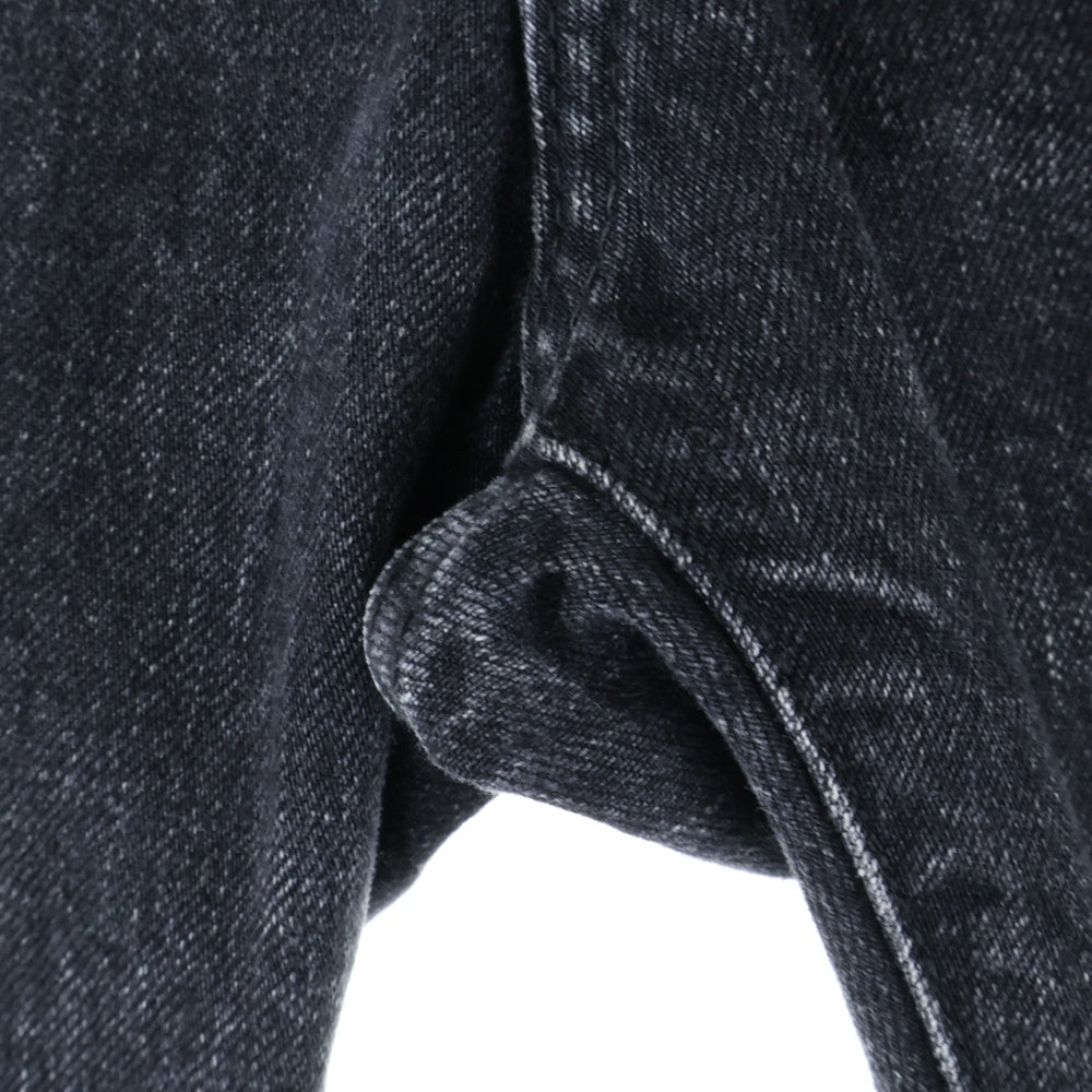 Sacai(サカイ) 21SS Denim Pants デニムパンツ フレアジーンズ リメイク 再構築 カットオフ ブラック 21-02514M